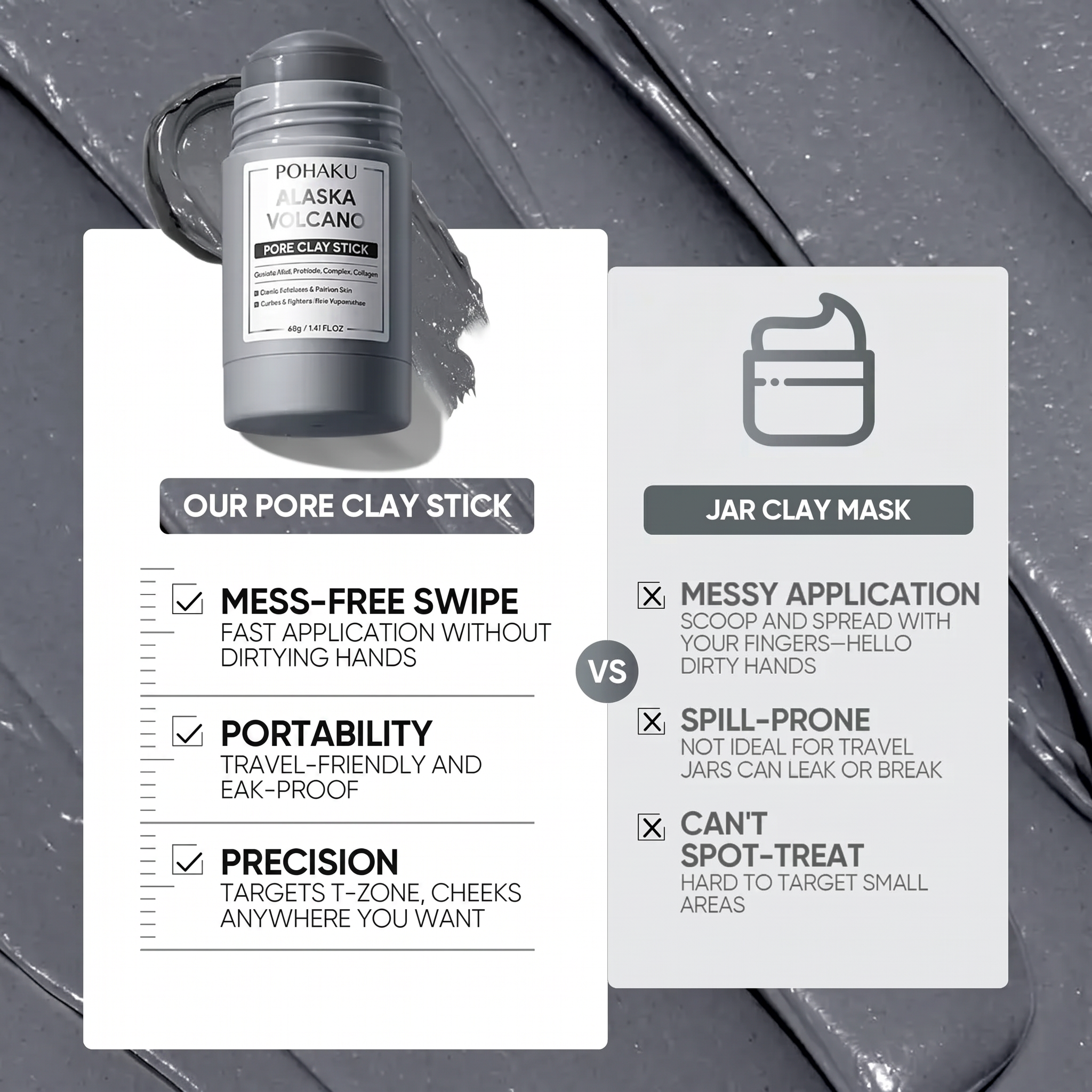 Pohaku™ Volcanic Clay Mask Stick
