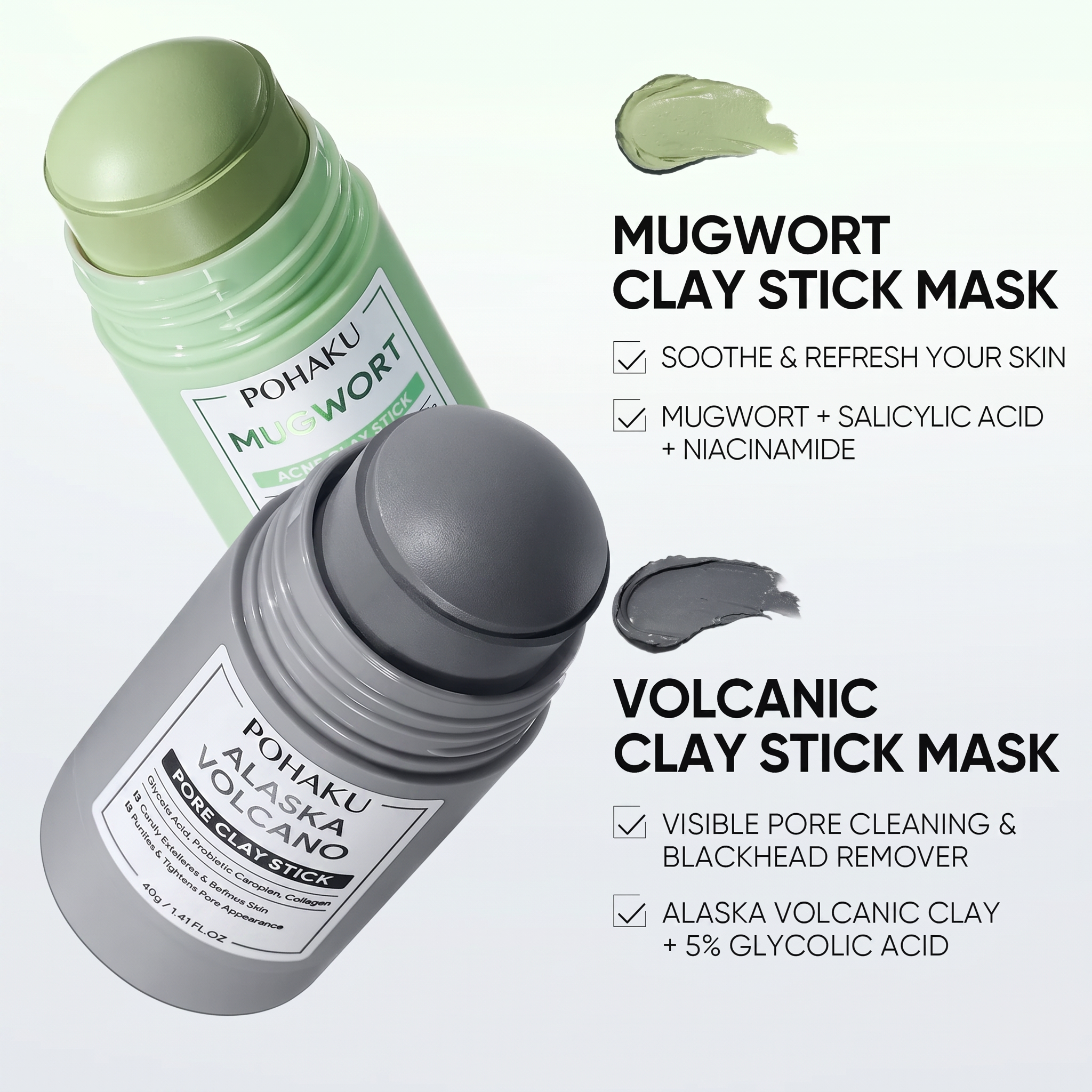 Pohaku™ Clear Skin Duo Set